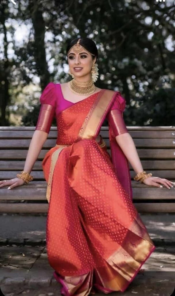 Full Border Blouse Design