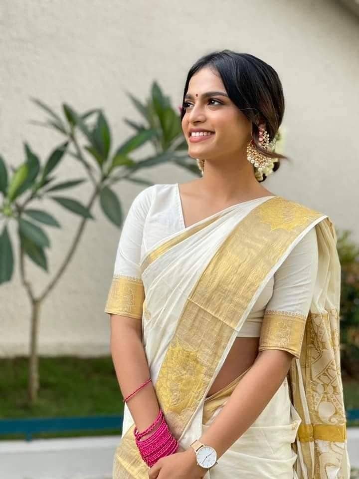Kerala Cotton Saree Blouse Design