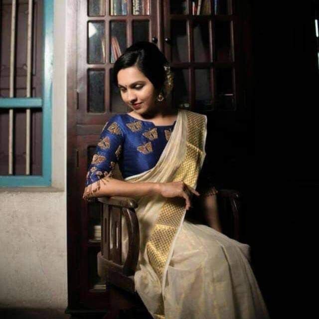 Kerala Saree Blouse Back Designs