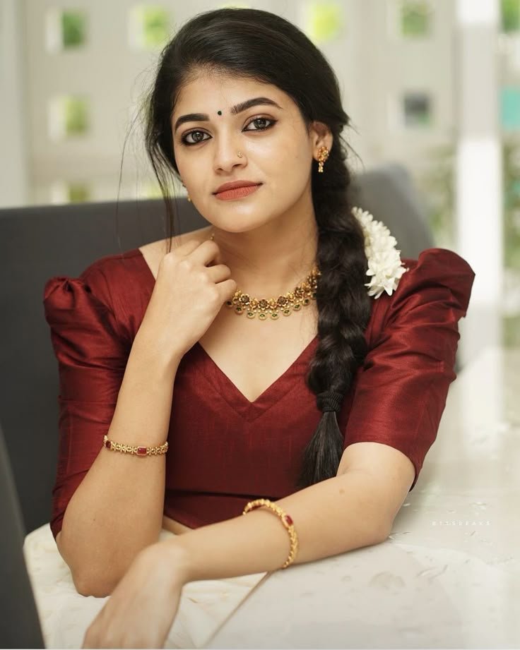 Kerala Style Pavada Blouse1