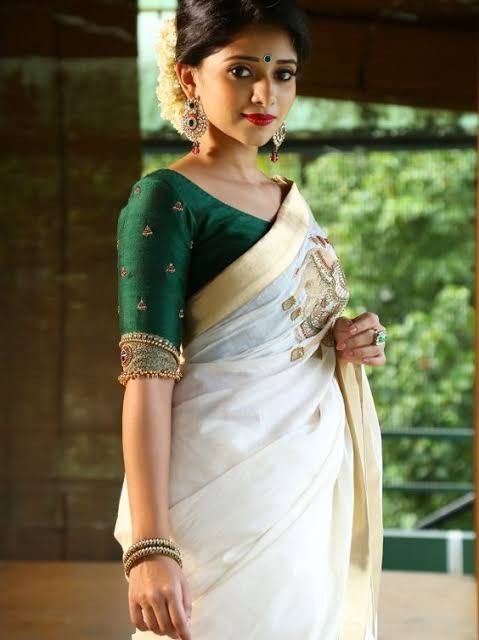 Modern Kerala Saree Blouse Designs