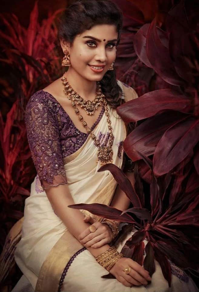 Trendy Kerala Saree Blouse Neck Designs