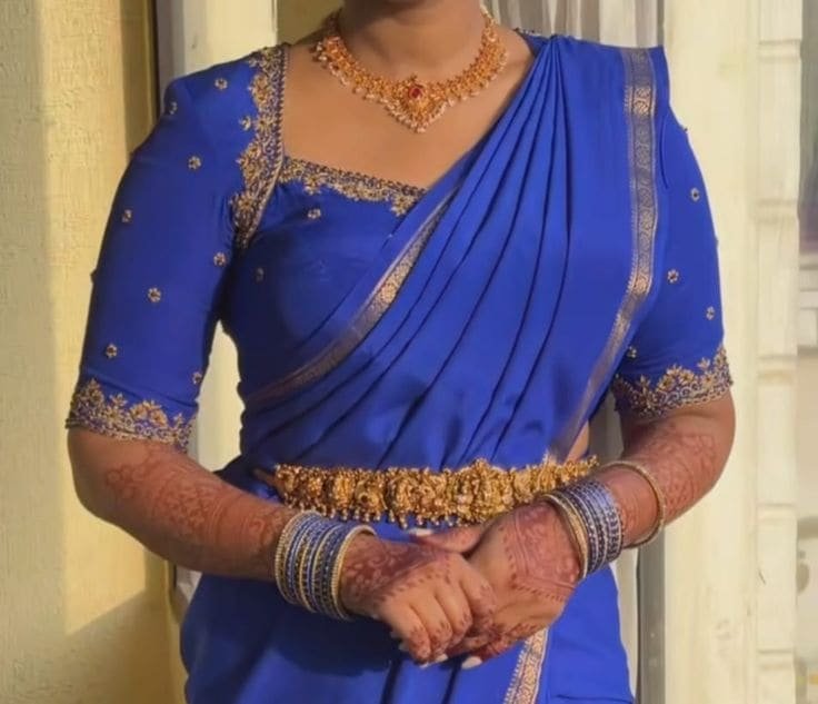 Silk Saree Blouse Designs