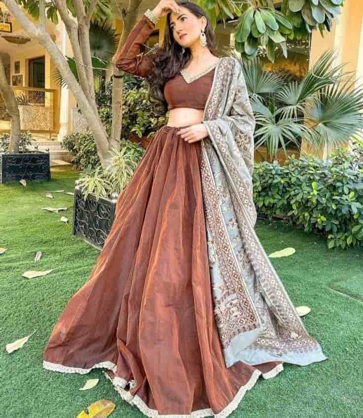 Simple Lehenga Blouse Designs