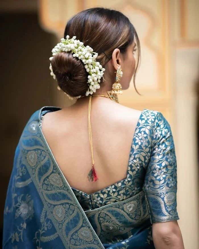 Blouse Back Design Images Simple