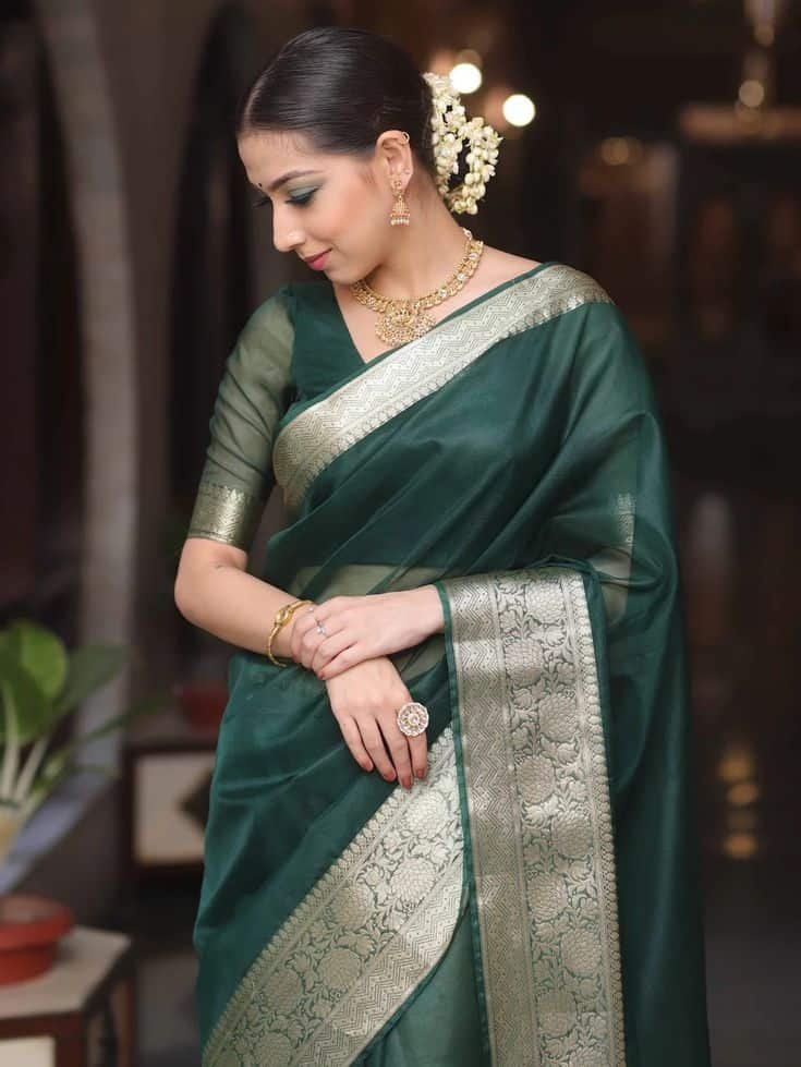 Silk Saree Blouse Designs