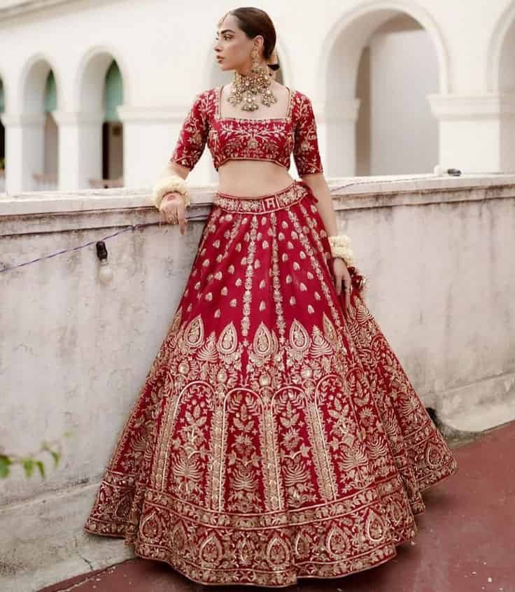 Bridal Lehenga Blouse Design