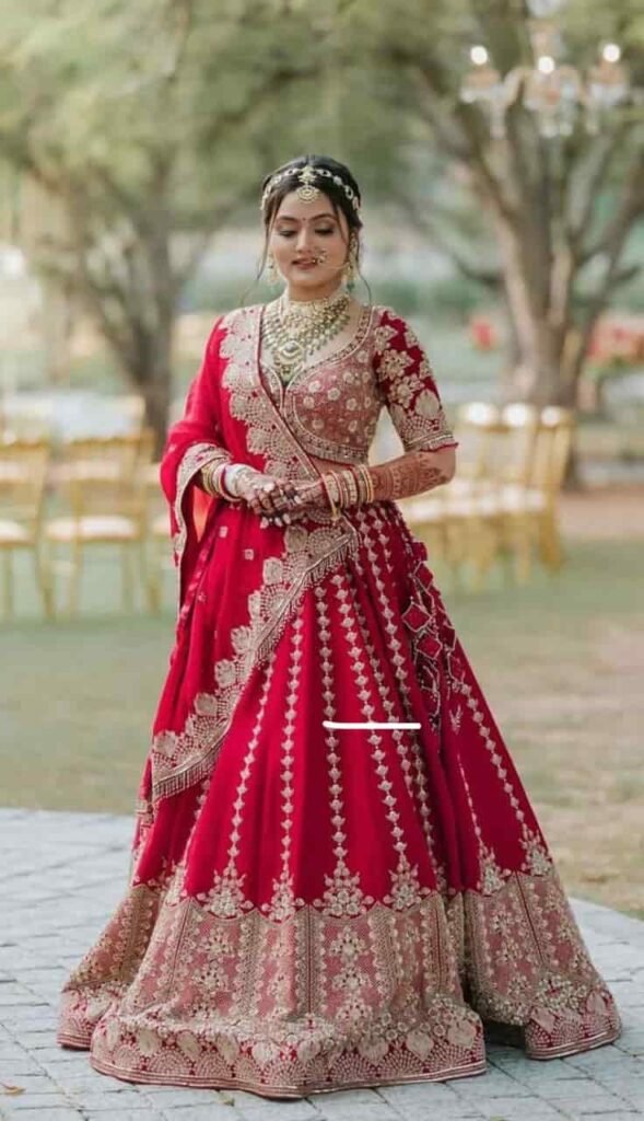 Bridal Lehenga Blouse Design