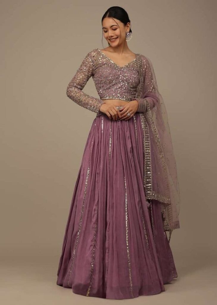 full sleeve blouse designs for lehenga