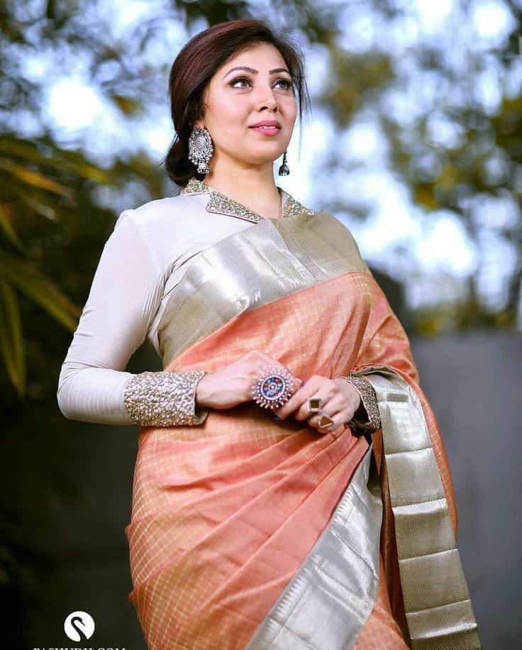 Silk Saree Blouse Designs