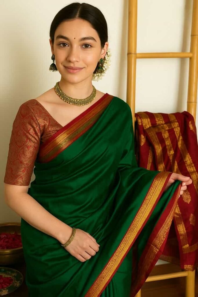 Silk Saree Blouse Designs