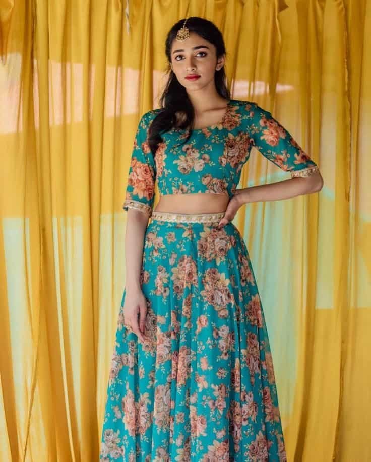 Lehenga Blouse Design for Girl