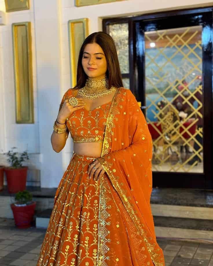 Lehenga Blouse Design Front