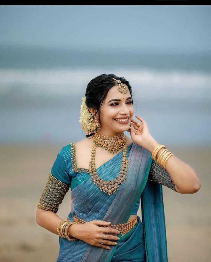 Silk Saree Blouse Designs