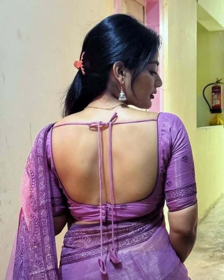 Blouse Back Design Images Simple