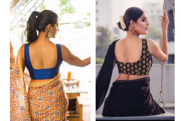 sleeveless blouse back design