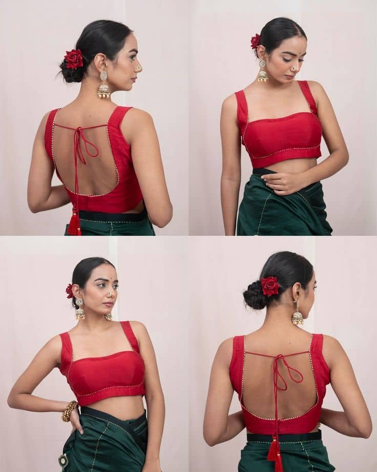 sleeveless blouse designs front and back1