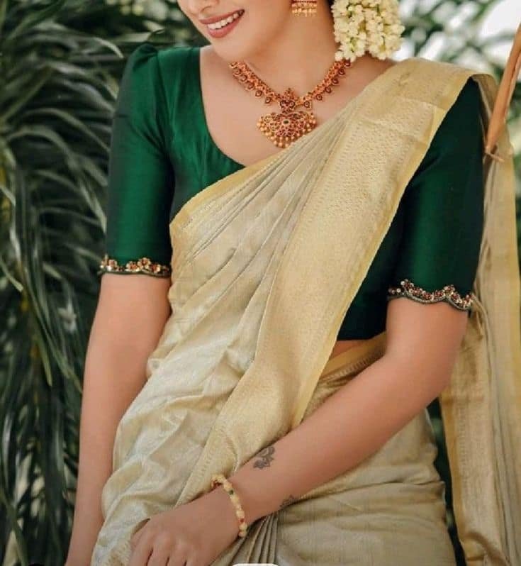 Silk Saree Blouse Designs
