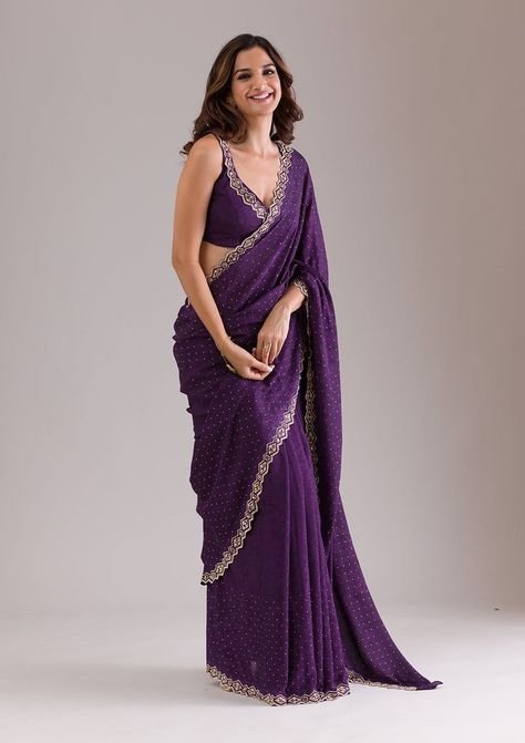 stylish sleeveless blouse design