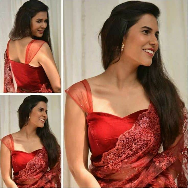 velvet sleeveless blouse designs