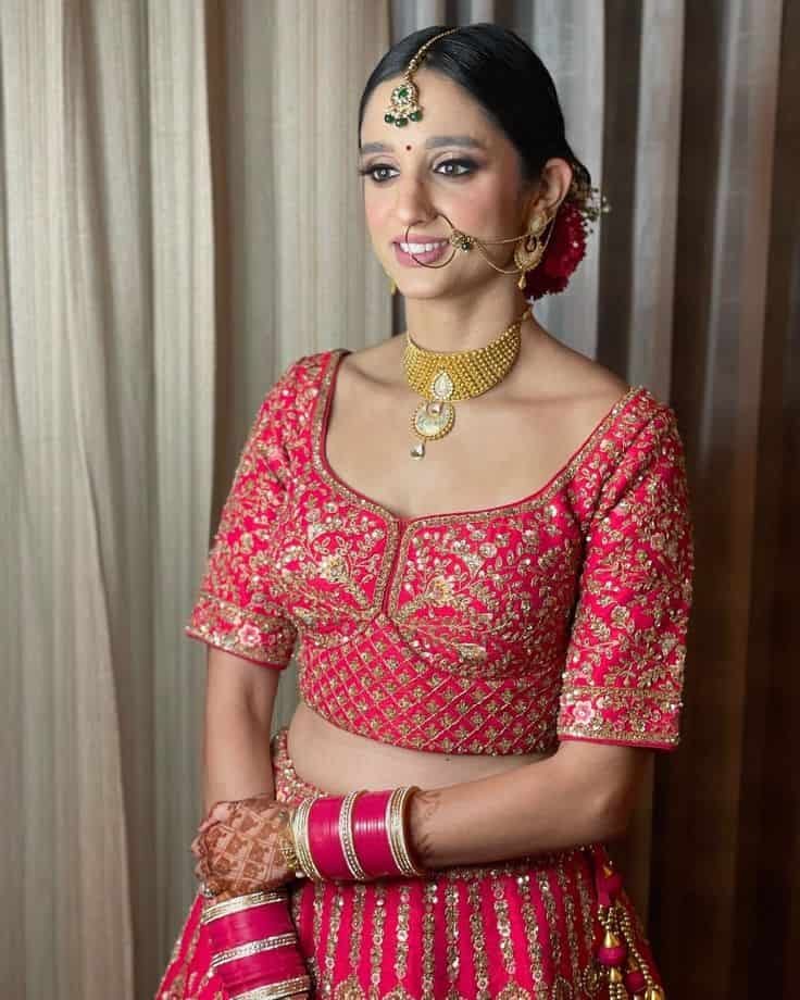 Wedding Bridal Lehenga Blouse Design