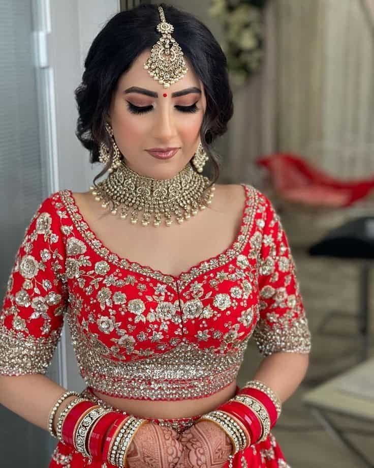 Wedding Bridal Lehenga Blouse Design