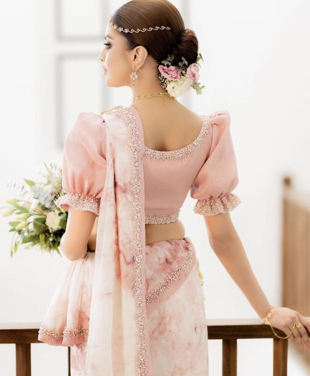 Puff Blouse Back Design