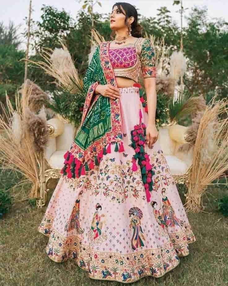 Blouse Designs for Rajasthani Lehenga