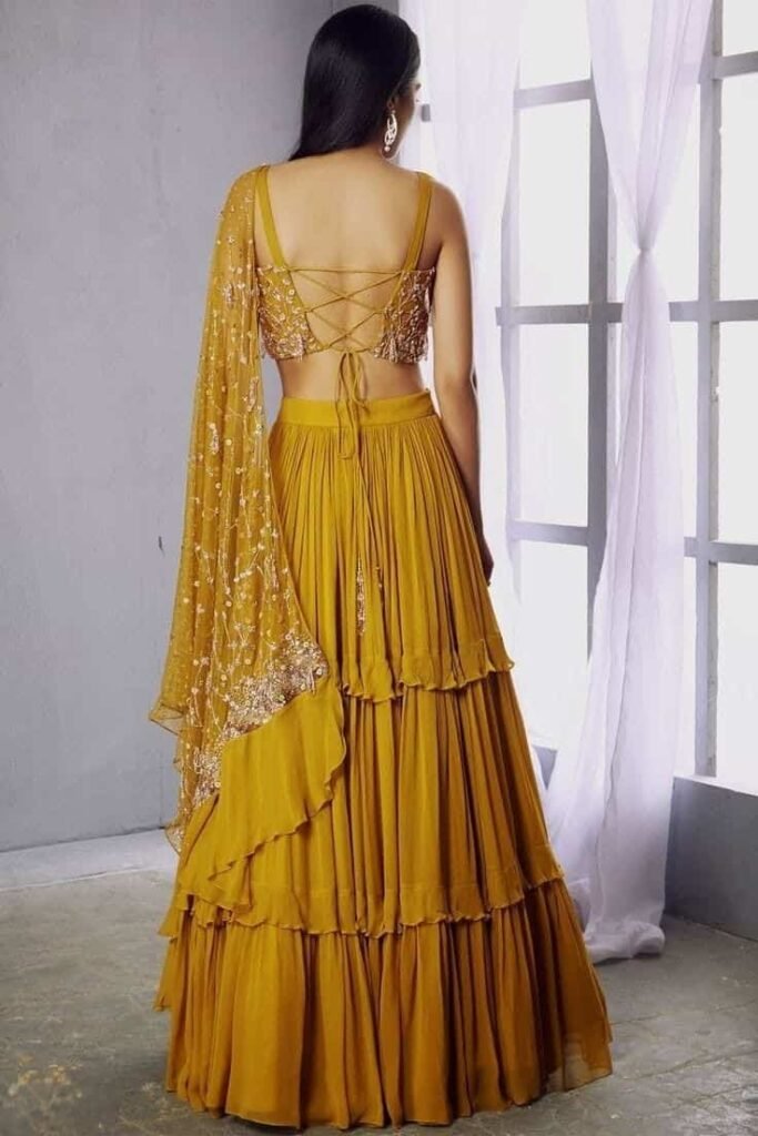 Dori Style Back Blouse Design