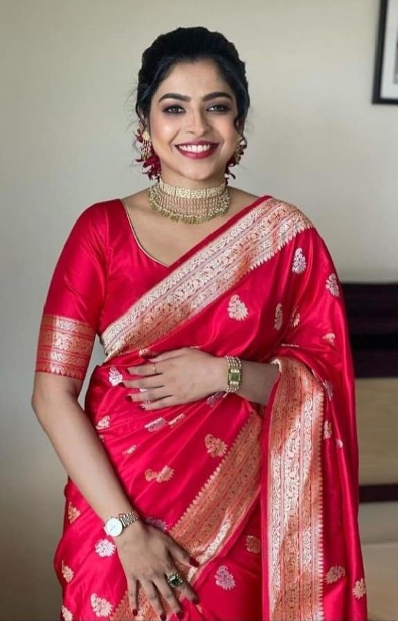Maroon Blouse Designs for Saree