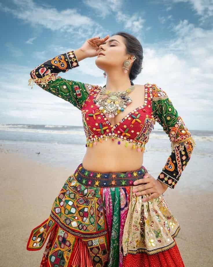 Multi-Coloured Rajasthani Blouse Designs