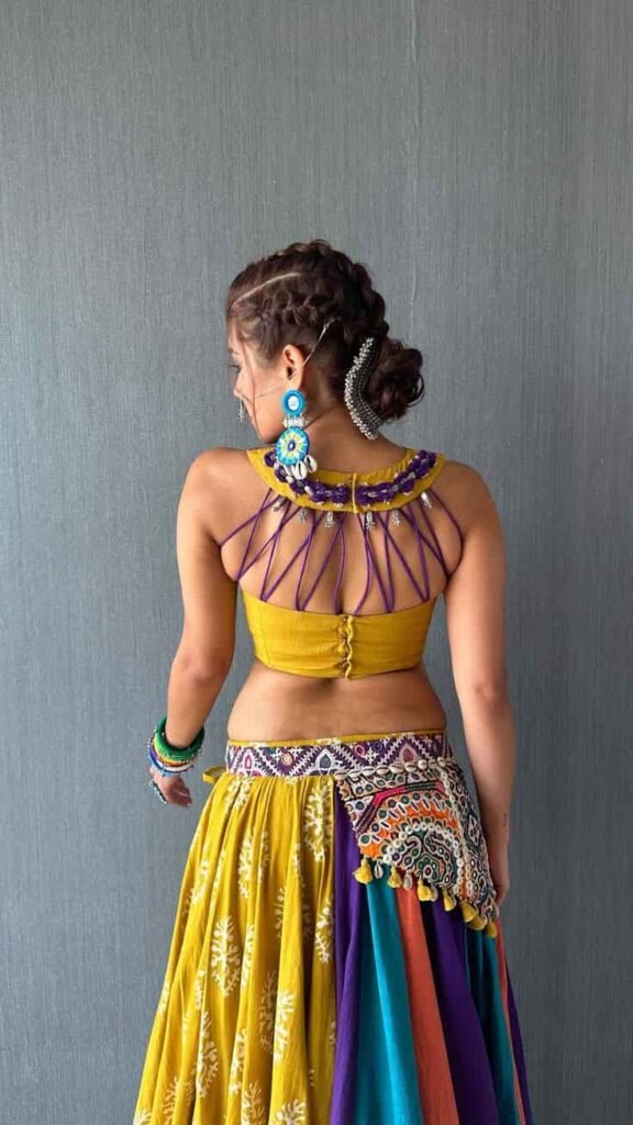 Navratri Blouse Back Design