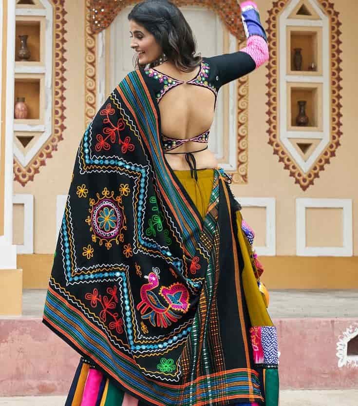 Navratri Backless Blouse