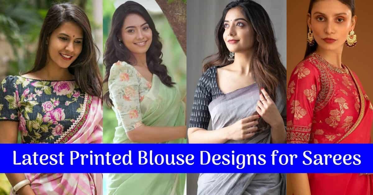 Printed Blouse Designs
