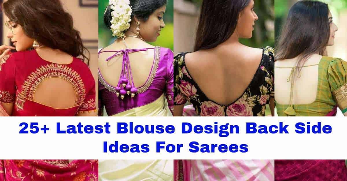 Blouse Design Back Side