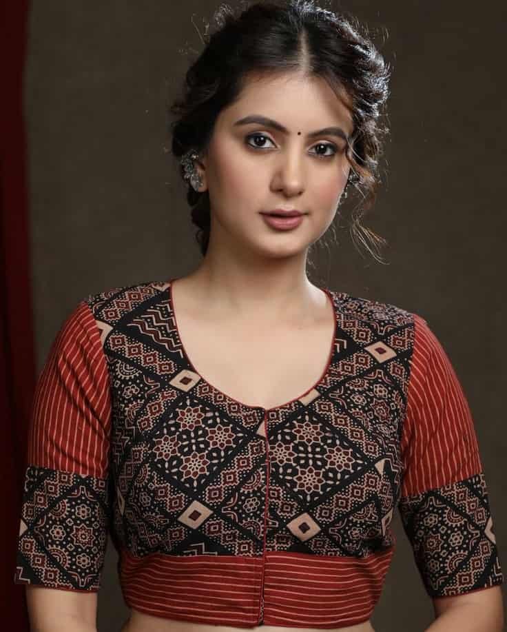 Cotton Printed Blouse Designs