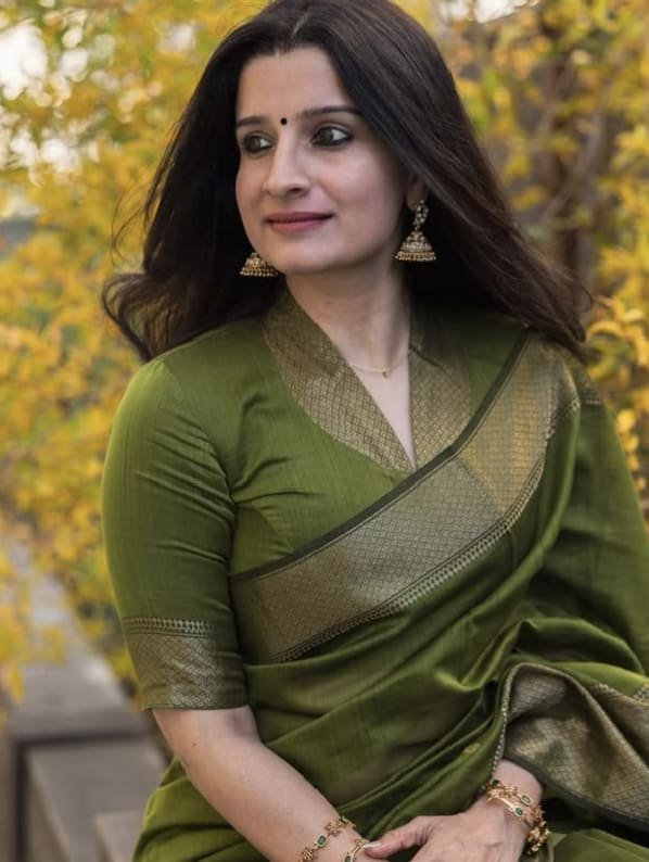 Fancy High Neck Blouse