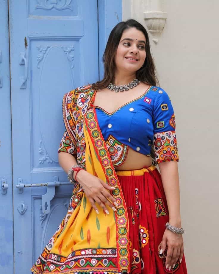 Navratri Blouse Design Front