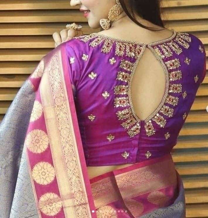 New Blouse Designs Back Side