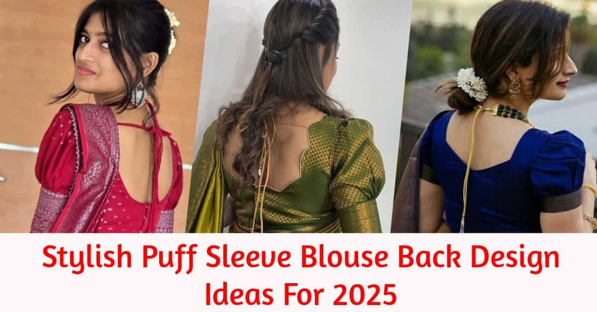 Puff Blouse Back Design