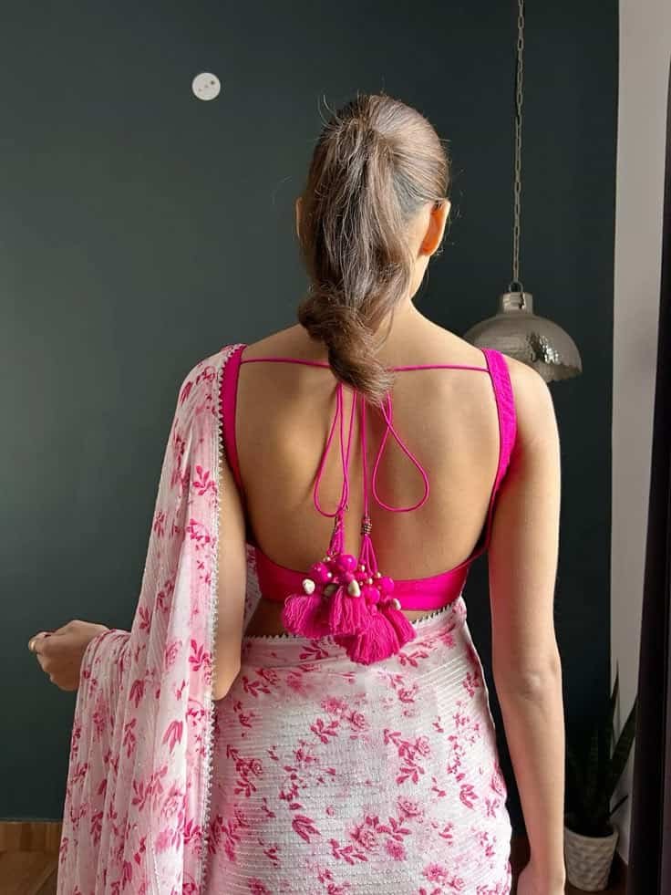 Sleeveless Backless Blouse