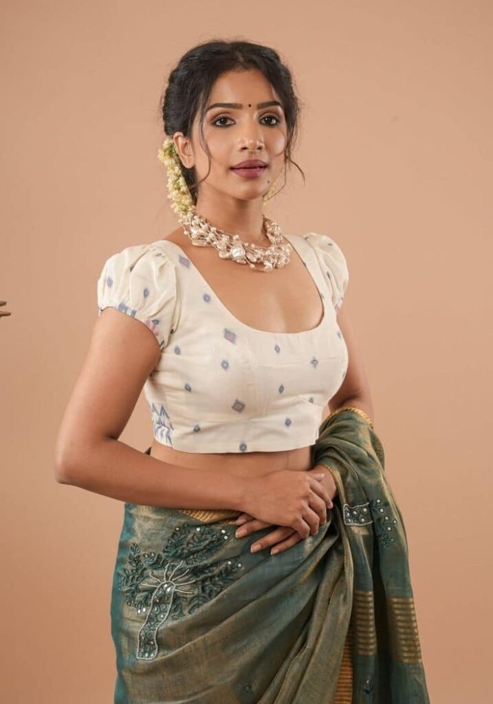 Front Square Neck Blouse