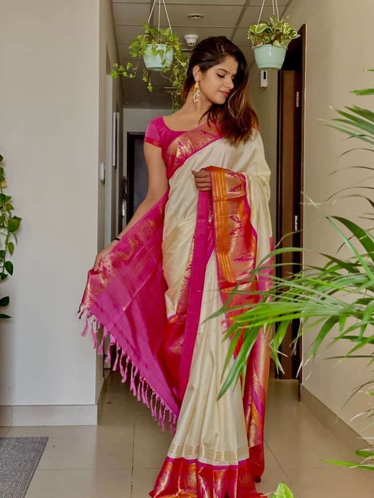 Traditional Blouse Designs for Kanjivaram Saree