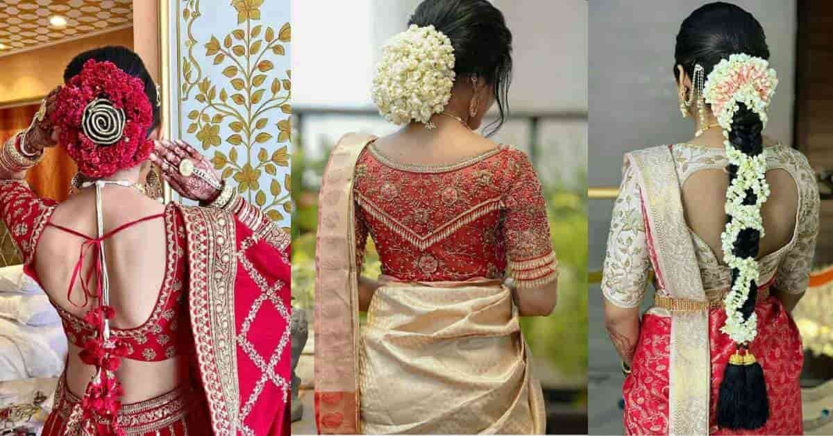 Wedding Blouse Back Designs