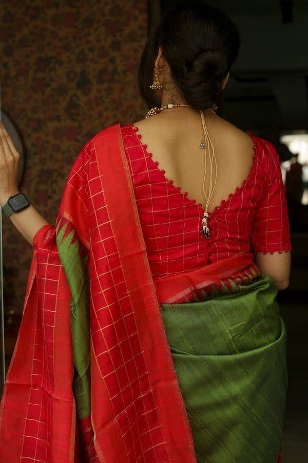 Modern Princess Cut Blouse Back Designs