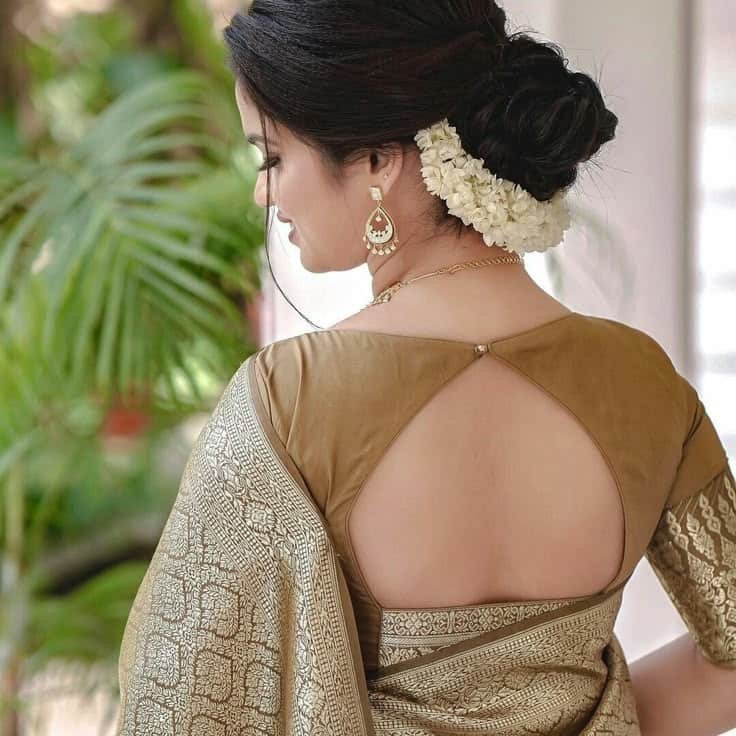 Princess Cut Back Blouse