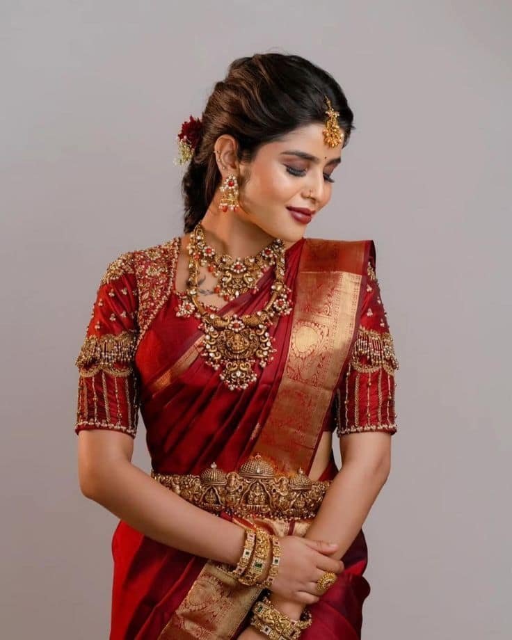 Bridal Blouse Designs for Reception