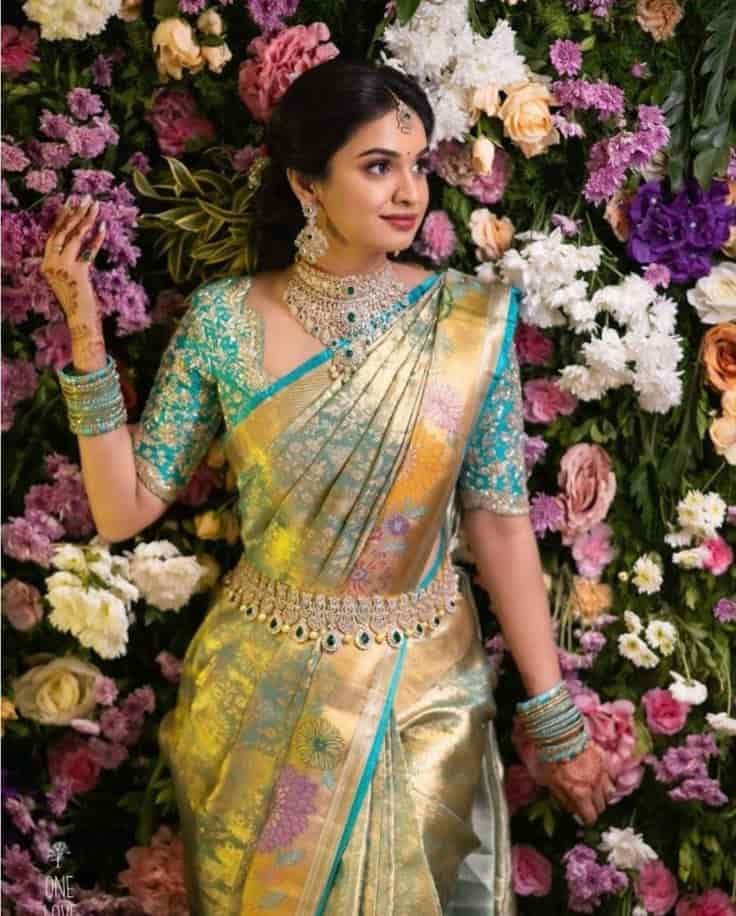Latest Blouse Designs for Reception