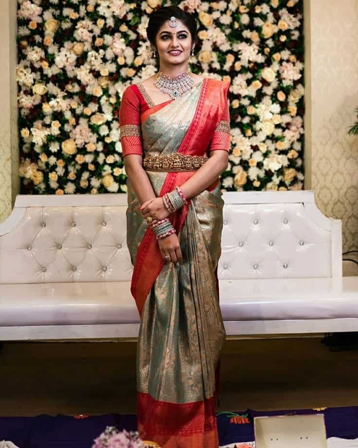 marriage reception blouse designs