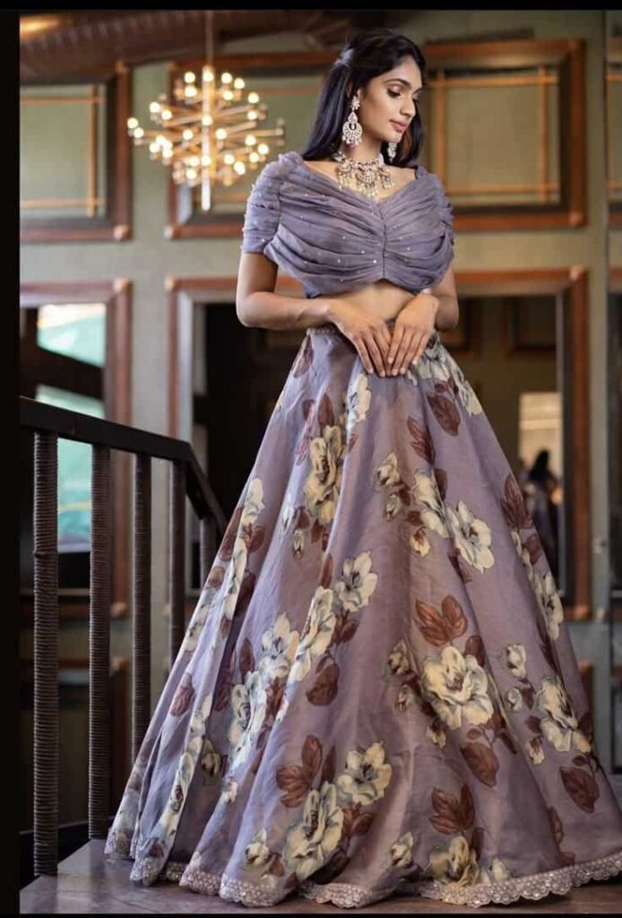 Stylish Lehenga Blouse Design